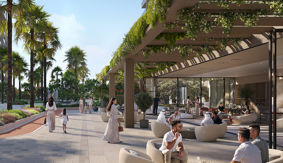 Tara Park by Modon Al Reem Island outside view