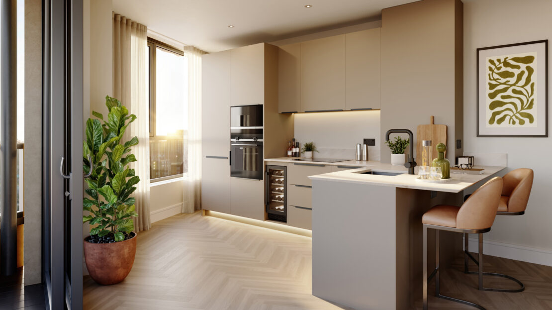 london square woolwich kitchen