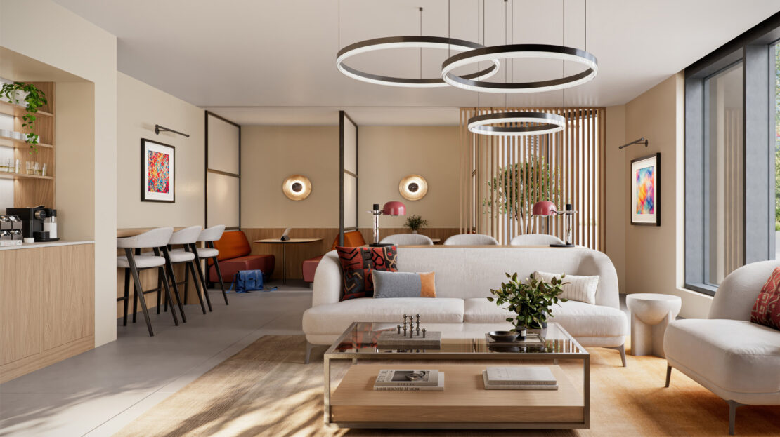 london square woolwich living room