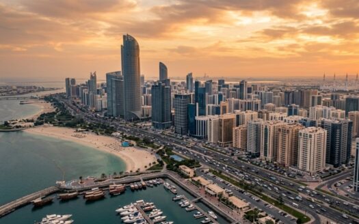 abu dhabi skyline