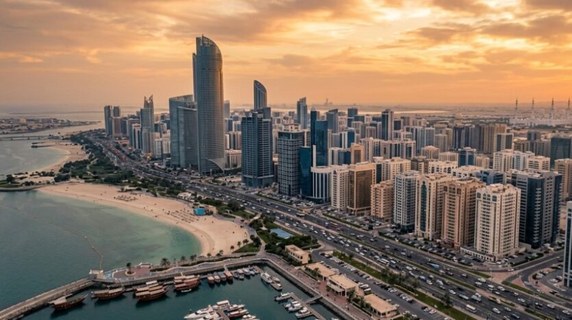 abu dhabi skyline