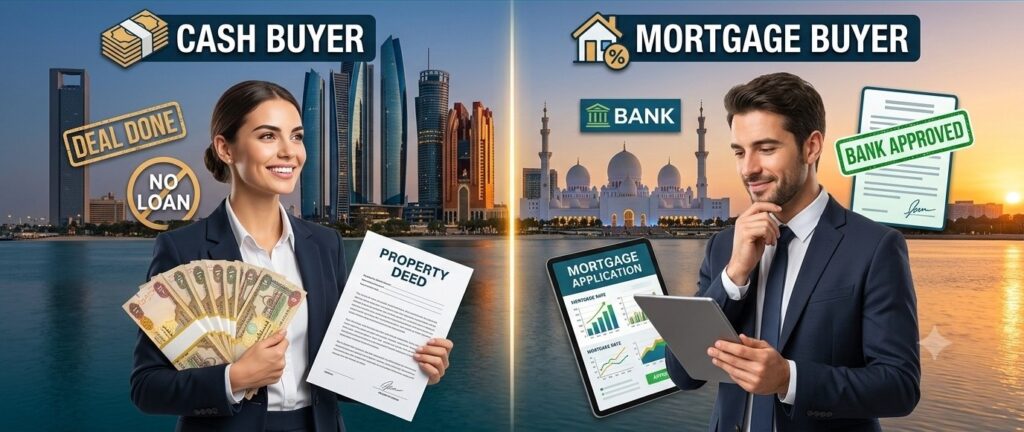 cash buyers vs mortgage buyers