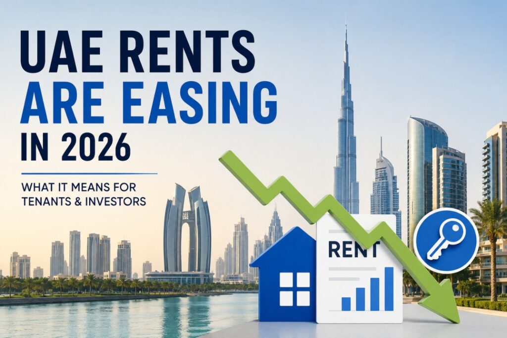 uae rents are easing