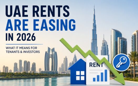 uae rents are easing