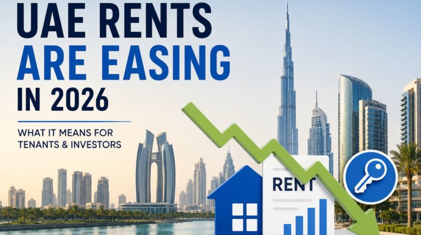 uae rents are easing
