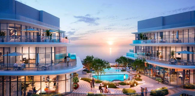 aqua arc at al marjan island ras al khaimah community area
