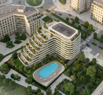 novayas yas island nord aerial view